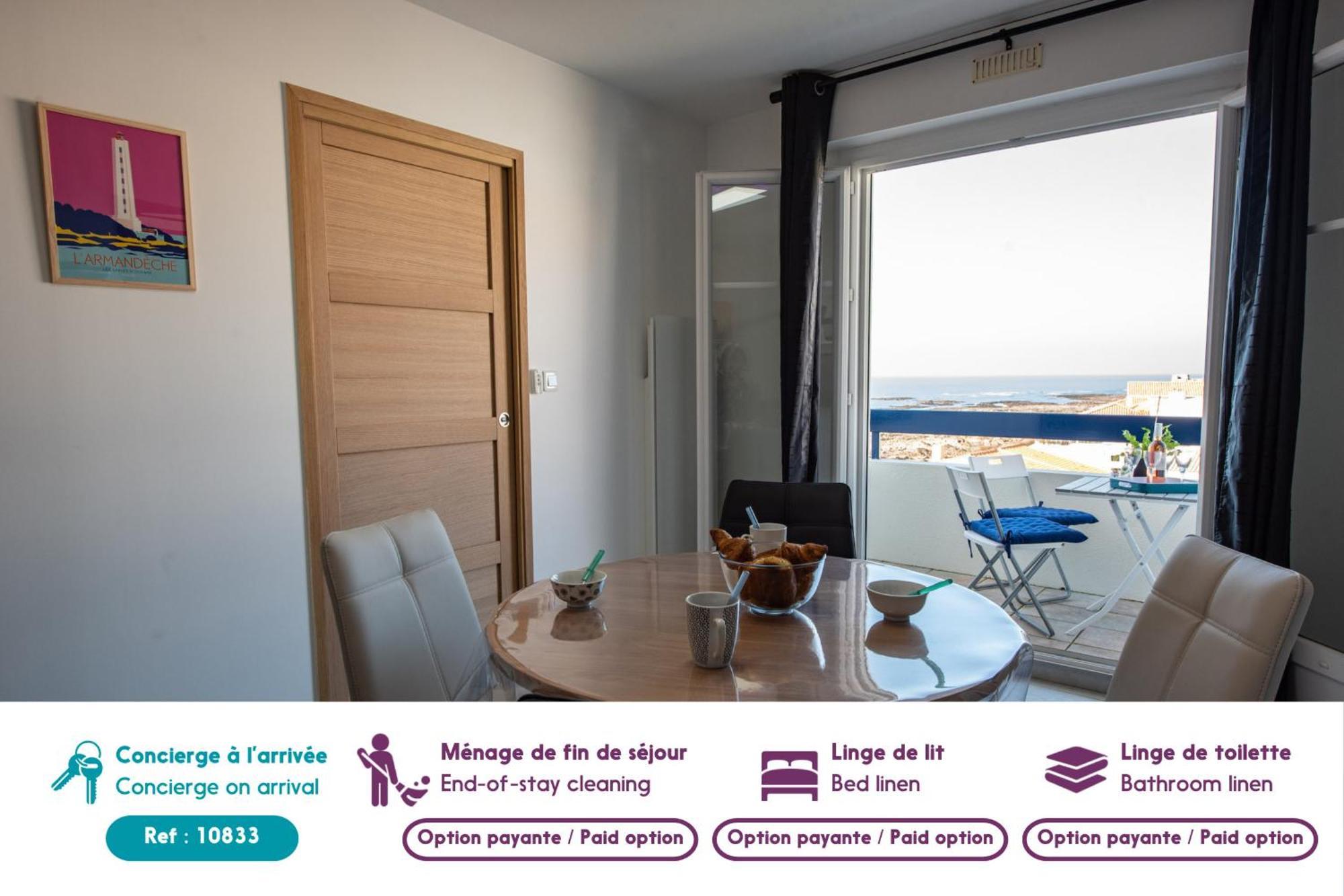 Vue Mer ! Appartement Pour 4 Les Sables-dʼOlonne Zewnętrze zdjęcie